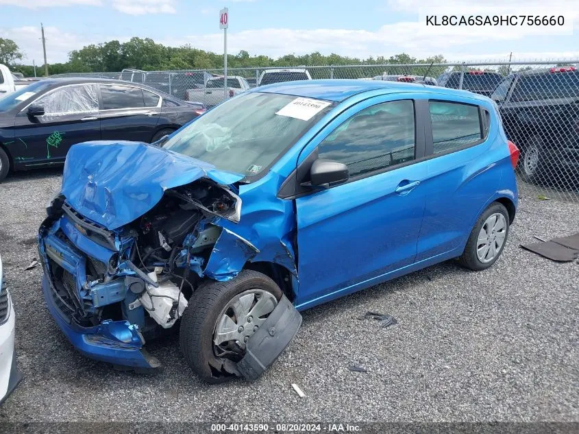 KL8CA6SA9HC756660 2017 Chevrolet Spark Ls