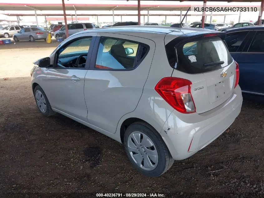 KL8CB6SA6HC733110 2017 Chevrolet Spark Ls Cvt