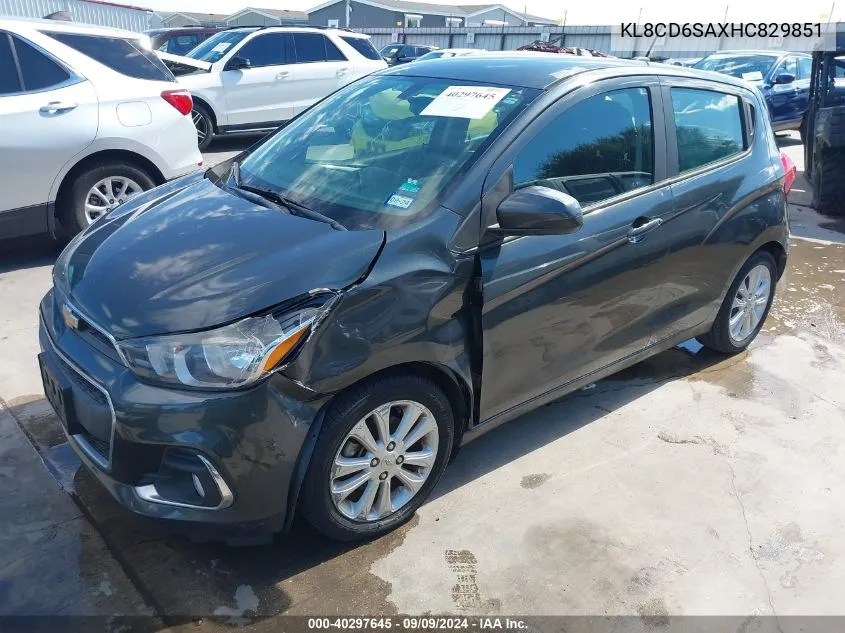 KL8CD6SAXHC829851 2017 Chevrolet Spark 1Lt Cvt