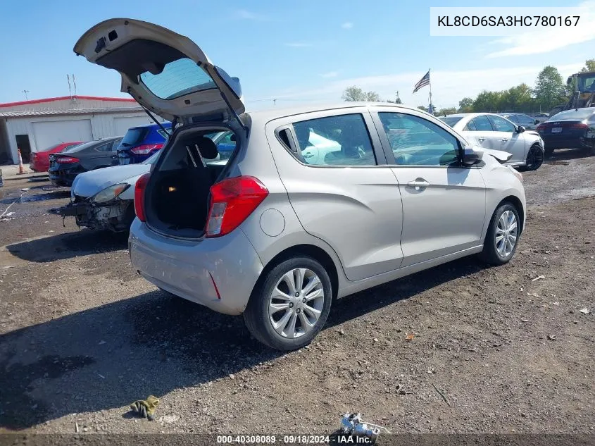 KL8CD6SA3HC780167 2017 Chevrolet Spark 1Lt Cvt