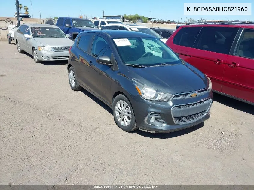 KL8CD6SA8HC821960 2017 Chevrolet Spark 1Lt Cvt