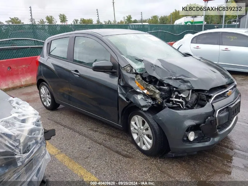 2017 Chevrolet Spark 1Lt Cvt VIN: KL8CD6SAXHC839232 Lot: 40409628