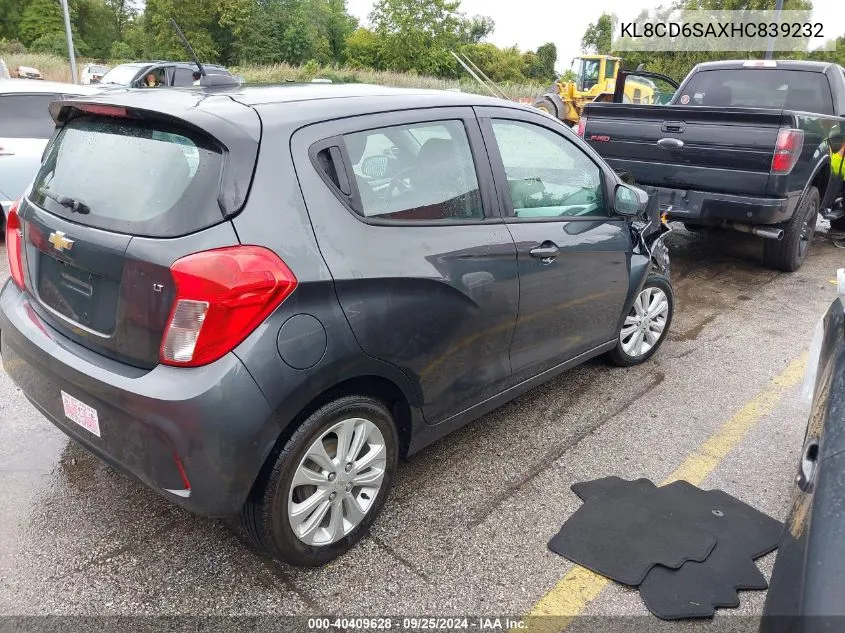 KL8CD6SAXHC839232 2017 Chevrolet Spark 1Lt Cvt