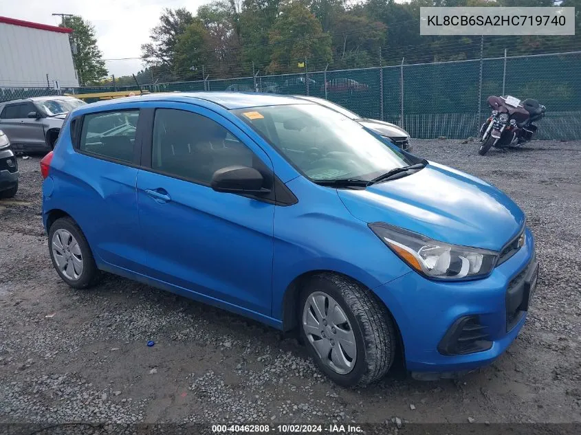 2017 Chevrolet Spark Ls Cvt VIN: KL8CB6SA2HC719740 Lot: 40462808