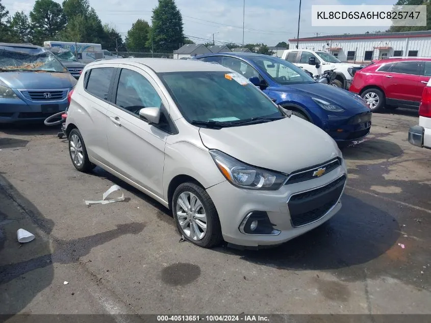 2017 Chevrolet Spark 1Lt Cvt VIN: KL8CD6SA6HC825747 Lot: 40513651