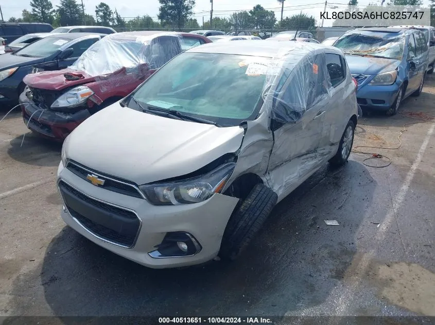 KL8CD6SA6HC825747 2017 Chevrolet Spark 1Lt Cvt