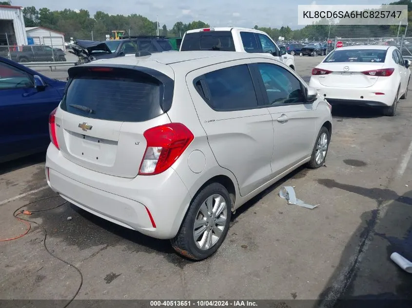 KL8CD6SA6HC825747 2017 Chevrolet Spark 1Lt Cvt