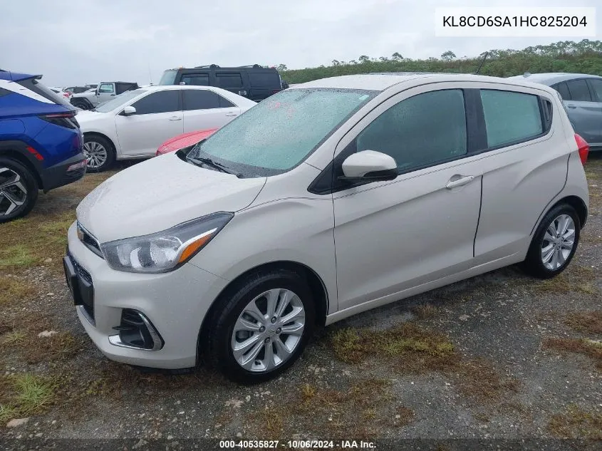 2017 Chevrolet Spark 1Lt VIN: KL8CD6SA1HC825204 Lot: 40535827