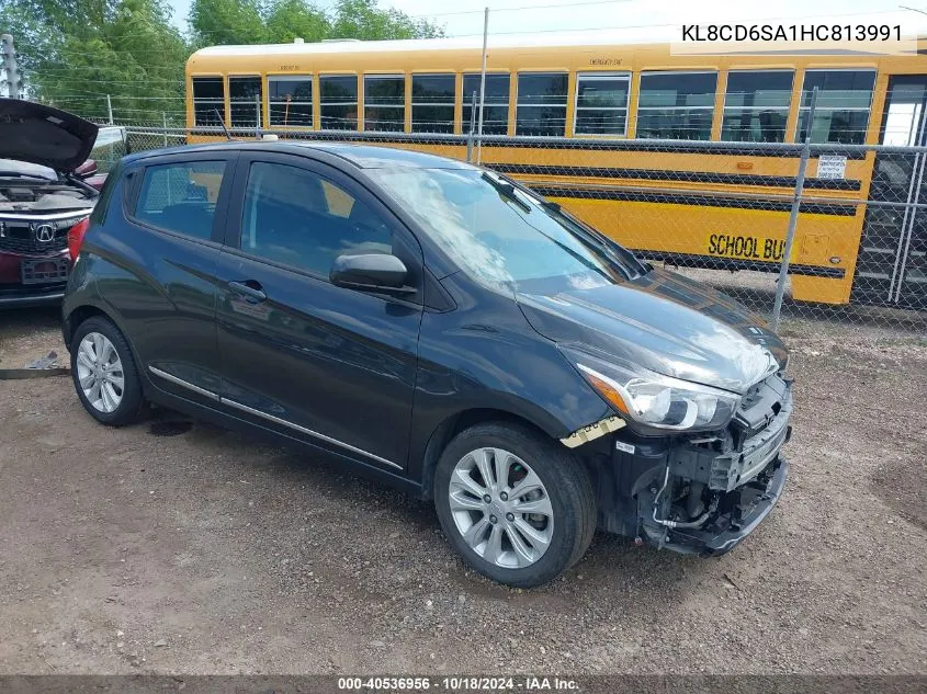 2017 Chevrolet Spark 1Lt Cvt VIN: KL8CD6SA1HC813991 Lot: 40536956