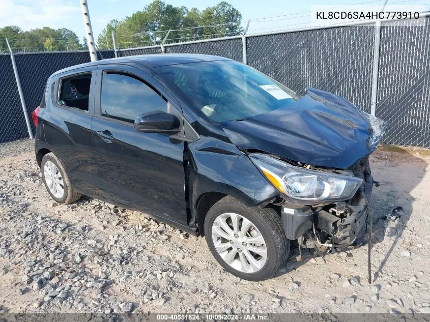 2017 Chevrolet Spark 1Lt Cvt VIN: KL8CD6SA4HC773910 Lot: 40551824