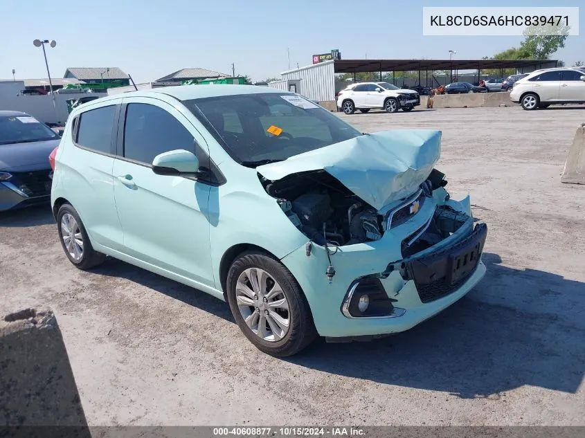 KL8CD6SA6HC839471 2017 Chevrolet Spark 1Lt Cvt