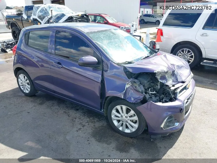 2017 Chevrolet Spark 1Lt Cvt VIN: KL8CD6SA2HC723782 Lot: 40691959