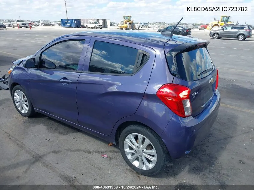 KL8CD6SA2HC723782 2017 Chevrolet Spark 1Lt Cvt