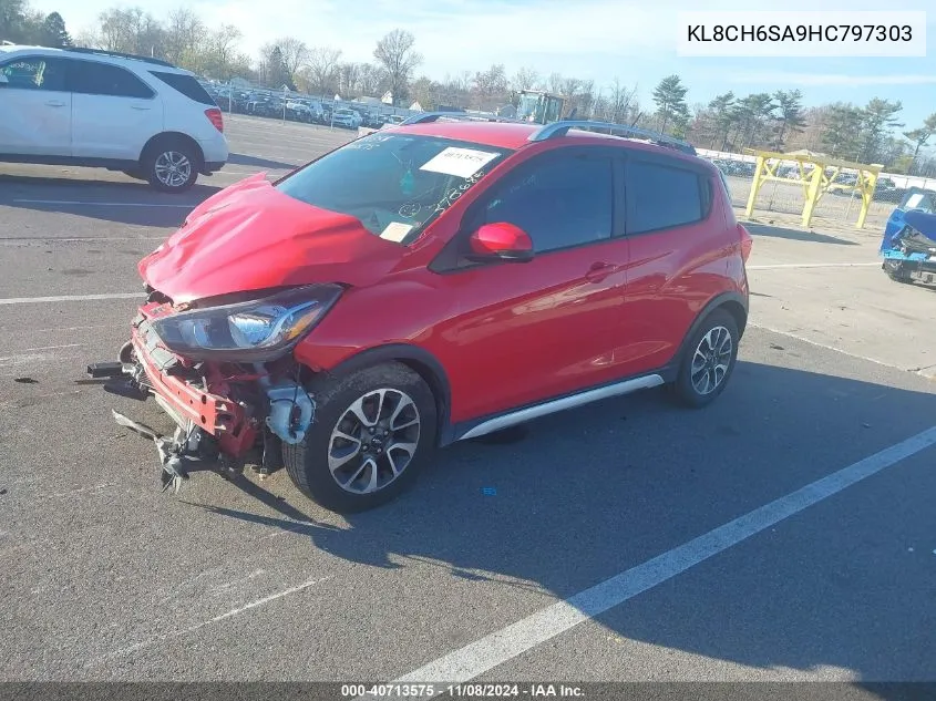 2017 Chevrolet Spark Activ Cvt VIN: KL8CH6SA9HC797303 Lot: 40713575