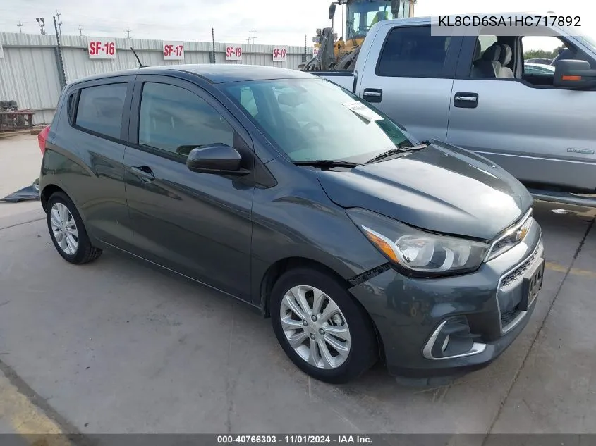 2017 Chevrolet Spark 1Lt Cvt VIN: KL8CD6SA1HC717892 Lot: 40766303