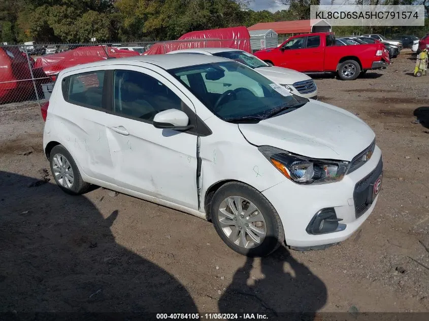 2017 Chevrolet Spark 1Lt Cvt VIN: KL8CD6SA5HC791574 Lot: 40784105