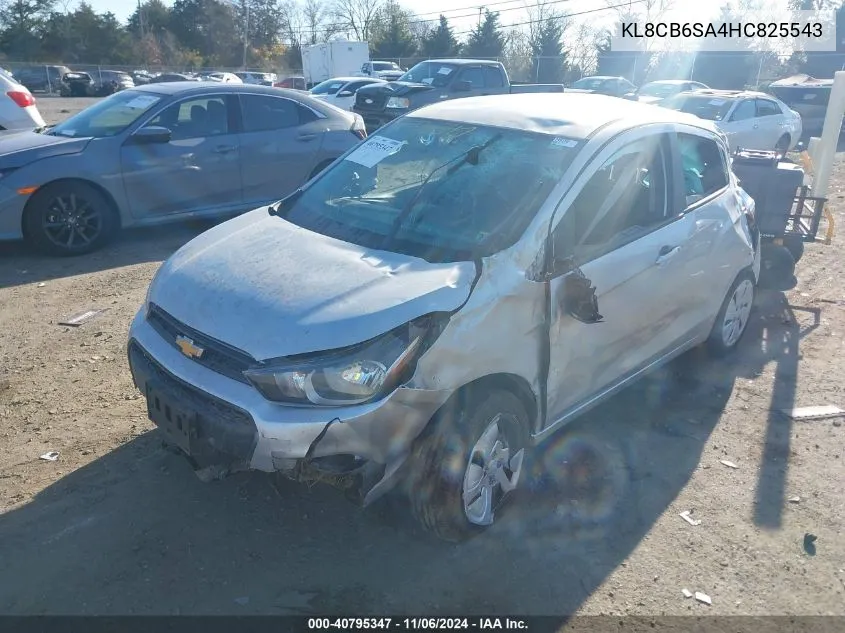 KL8CB6SA4HC825543 2017 Chevrolet Spark Ls Cvt