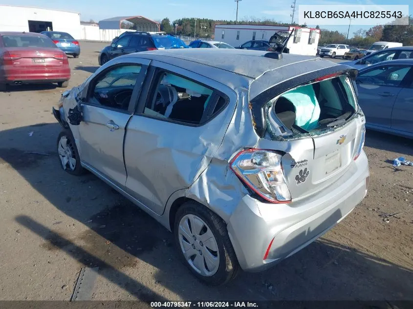 KL8CB6SA4HC825543 2017 Chevrolet Spark Ls Cvt