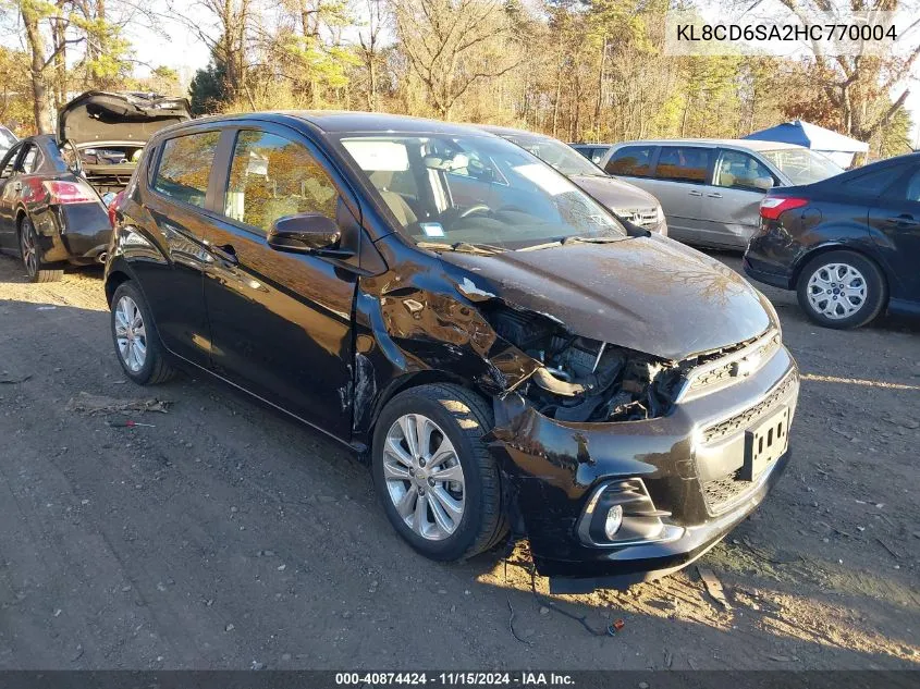 2017 Chevrolet Spark 1Lt Cvt VIN: KL8CD6SA2HC770004 Lot: 40874424