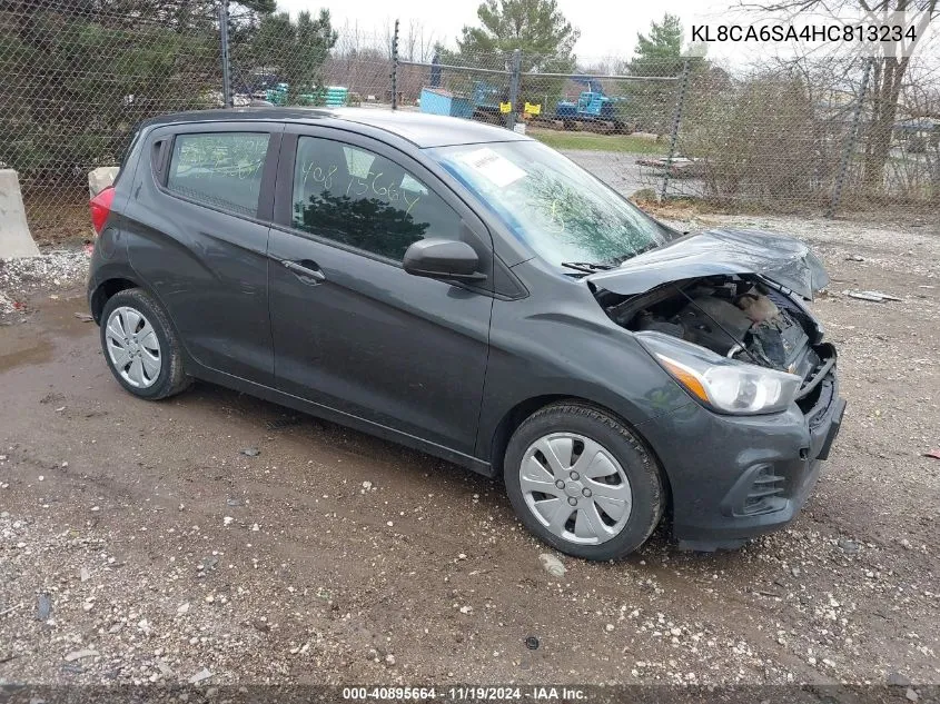 2017 Chevrolet Spark Ls Manual VIN: KL8CA6SA4HC813234 Lot: 40895664