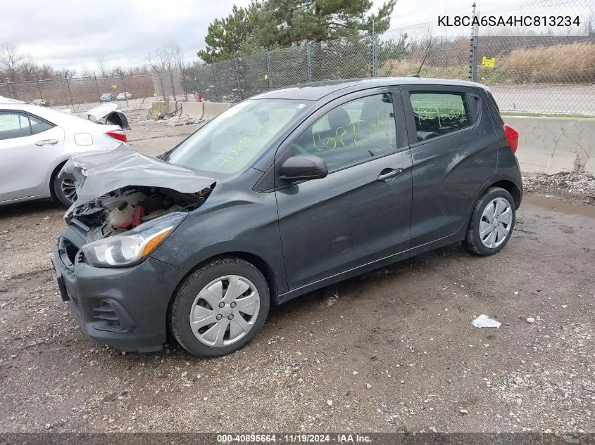 2017 Chevrolet Spark Ls Manual VIN: KL8CA6SA4HC813234 Lot: 40895664