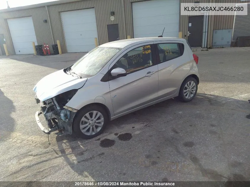 KL8CD6SAXJC466280 2018 Chevrolet Spark Lt