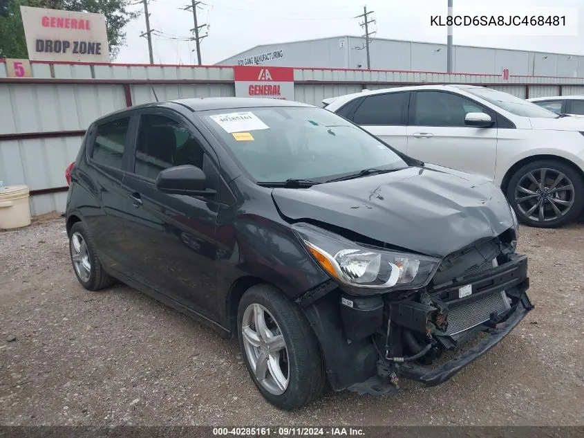 2018 Chevrolet Spark 1Lt VIN: KL8CD6SA8JC468481 Lot: 40285161