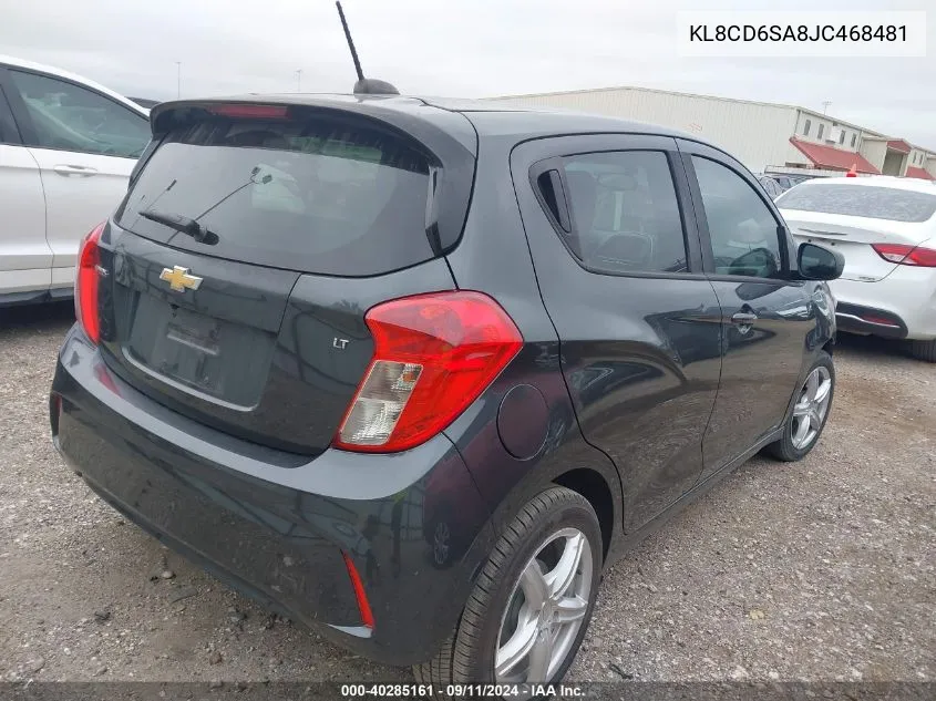 2018 Chevrolet Spark 1Lt VIN: KL8CD6SA8JC468481 Lot: 40285161