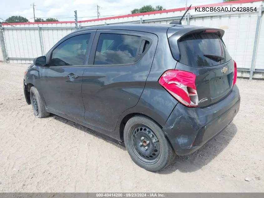 KL8CB6SA0JC428854 2018 Chevrolet Spark Ls Cvt