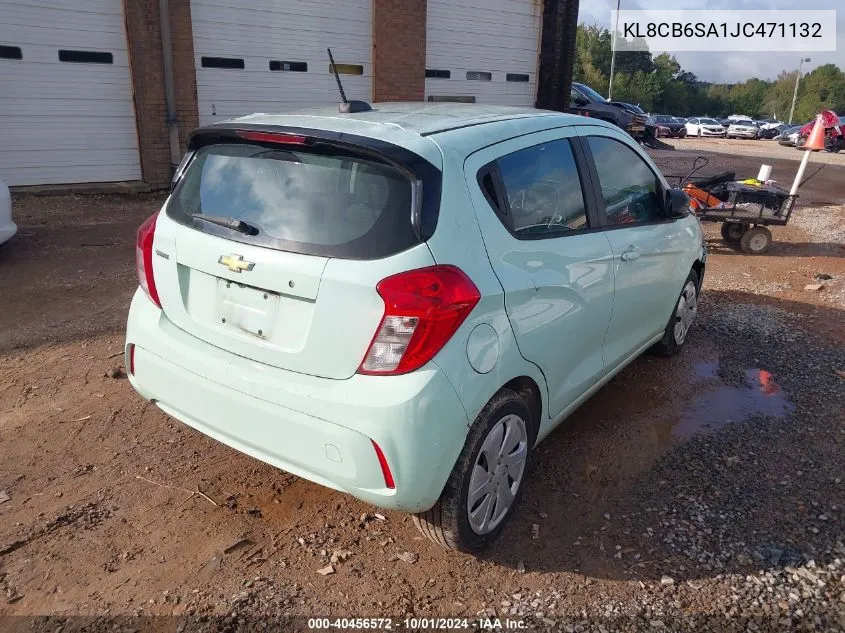 2018 Chevrolet Spark Ls Cvt VIN: KL8CB6SA1JC471132 Lot: 40456572