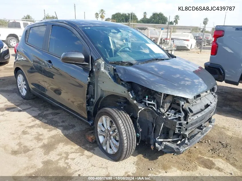 2018 Chevrolet Spark 1Lt Cvt VIN: KL8CD6SA8JC439787 Lot: 40517698