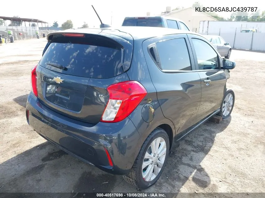 KL8CD6SA8JC439787 2018 Chevrolet Spark 1Lt Cvt