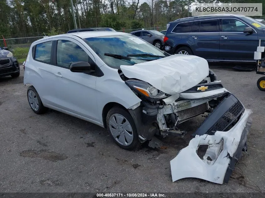 KL8CB6SA3JC470774 2018 Chevrolet Spark Ls