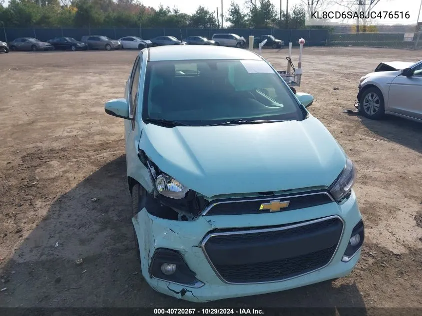 2018 Chevrolet Spark 1Lt Cvt VIN: KL8CD6SA8JC476516 Lot: 40720267