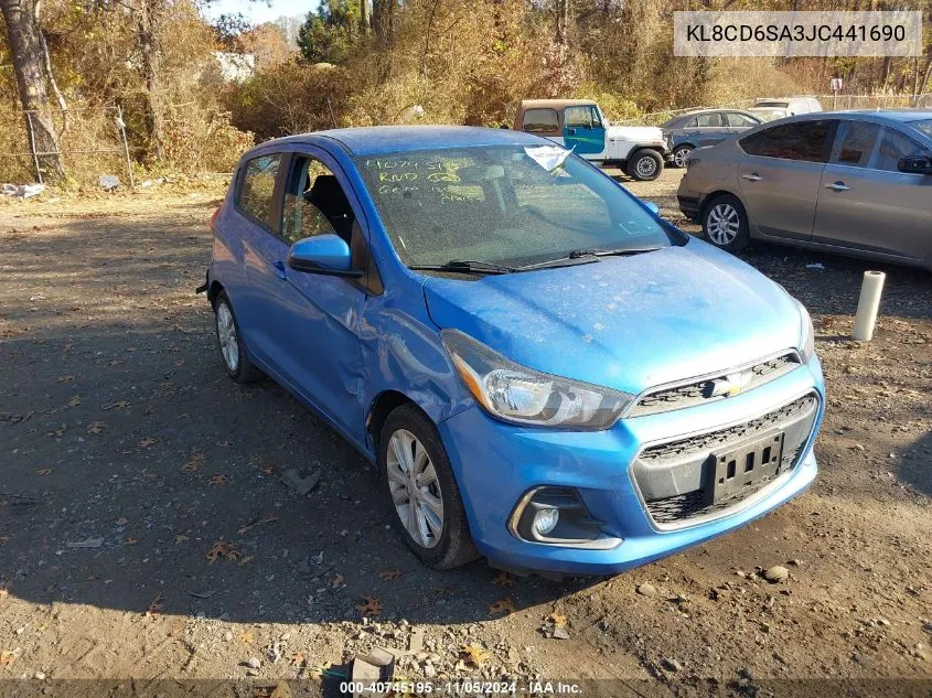 2018 Chevrolet Spark 1Lt Cvt VIN: KL8CD6SA3JC441690 Lot: 40745195