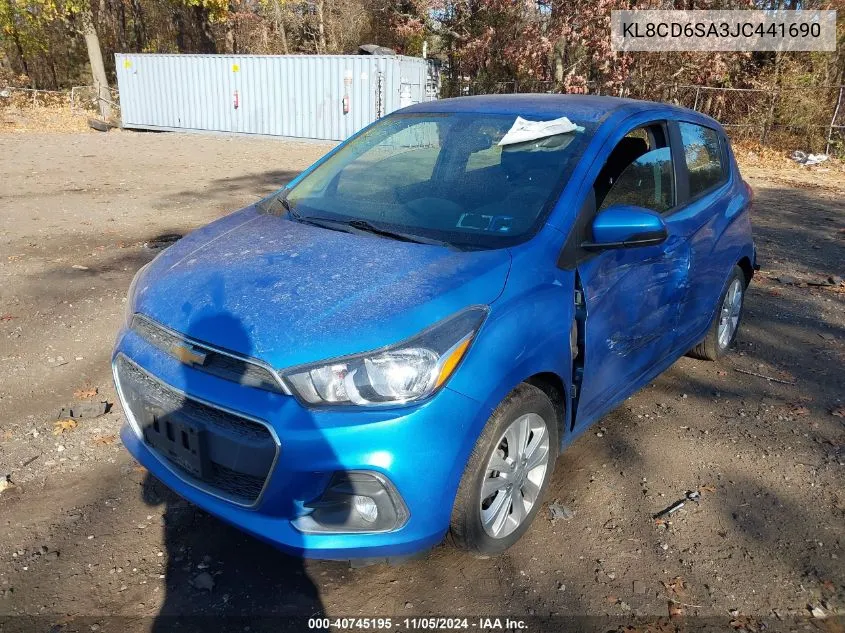 2018 Chevrolet Spark 1Lt Cvt VIN: KL8CD6SA3JC441690 Lot: 40745195