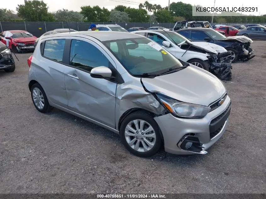 2018 Chevrolet Spark 1Lt Cvt VIN: KL8CD6SA1JC483291 Lot: 40755851