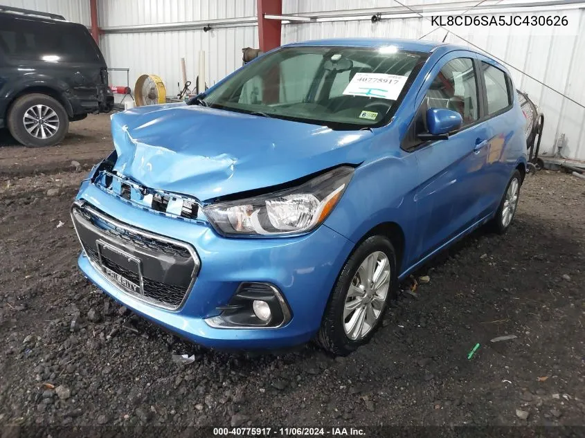 2018 Chevrolet Spark 1Lt Cvt VIN: KL8CD6SA5JC430626 Lot: 40775917