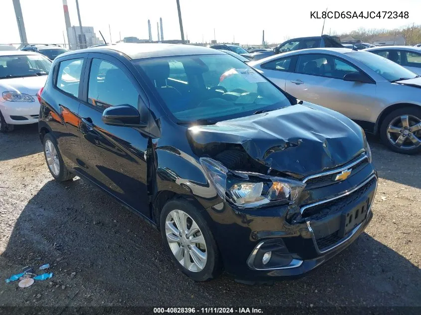 2018 Chevrolet Spark 1Lt Cvt VIN: KL8CD6SA4JC472348 Lot: 40828396