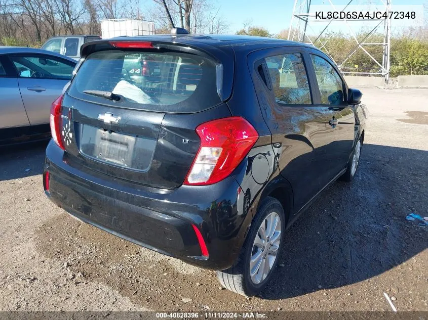 2018 Chevrolet Spark 1Lt Cvt VIN: KL8CD6SA4JC472348 Lot: 40828396