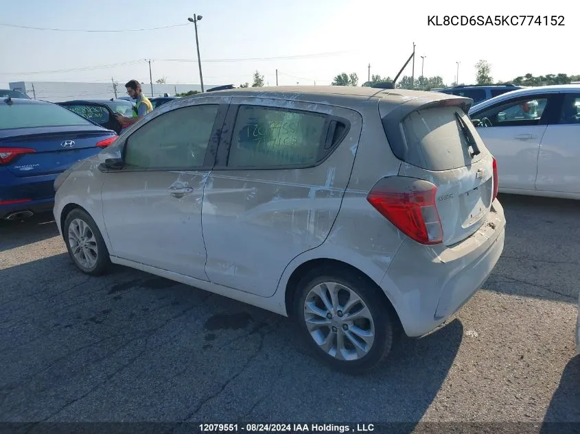 KL8CD6SA5KC774152 2019 Chevrolet Spark