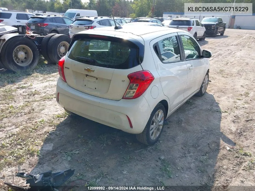 KL8CD6SA5KC715229 2019 Chevrolet Spark 1Lt