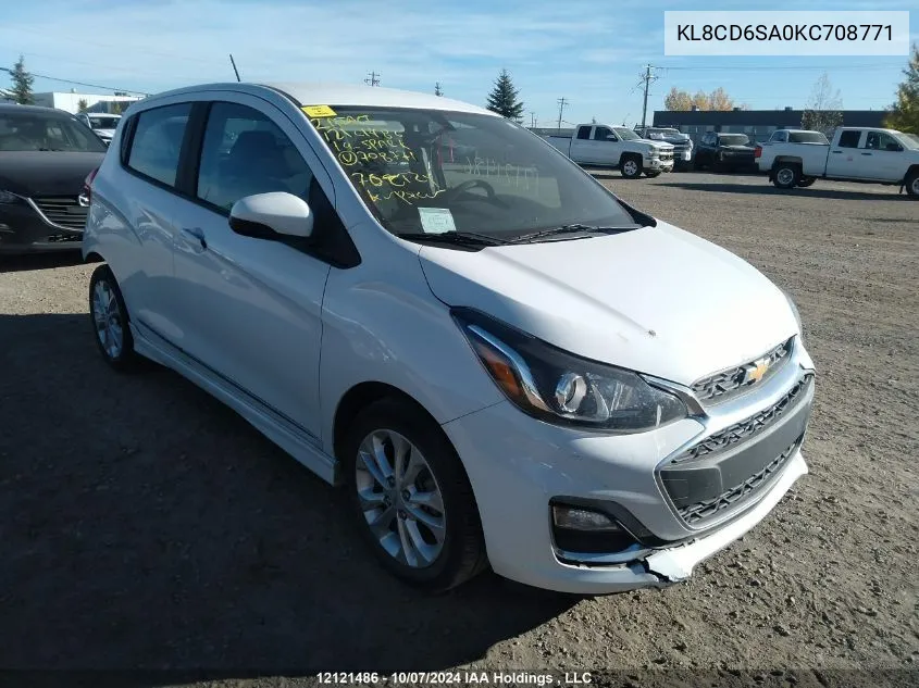 KL8CD6SA0KC708771 2019 Chevrolet Spark