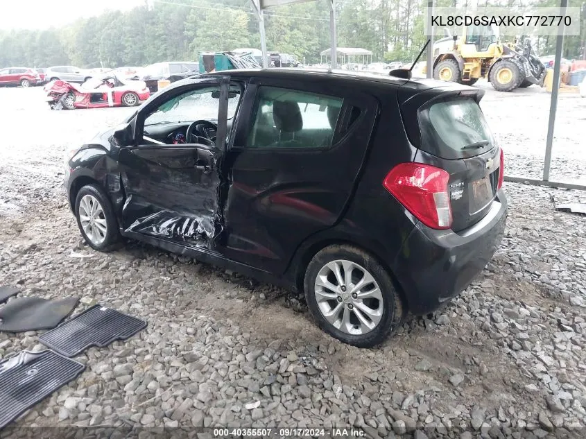 KL8CD6SAXKC772770 2019 Chevrolet Spark 1Lt