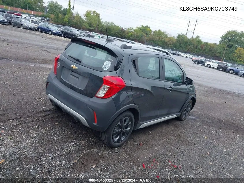 KL8CH6SA9KC703749 2019 Chevrolet Spark Activ Cvt