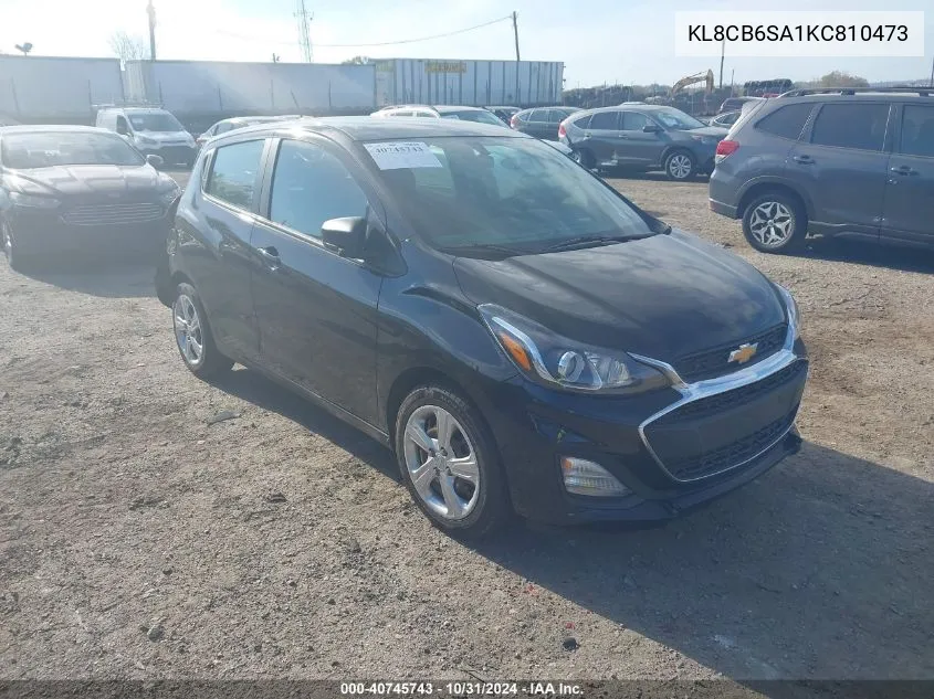 2019 Chevrolet Spark Ls Cvt VIN: KL8CB6SA1KC810473 Lot: 40745743