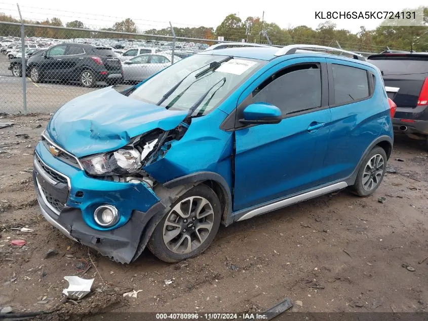 2019 Chevrolet Spark Activ Cvt VIN: KL8CH6SA5KC724131 Lot: 40780996