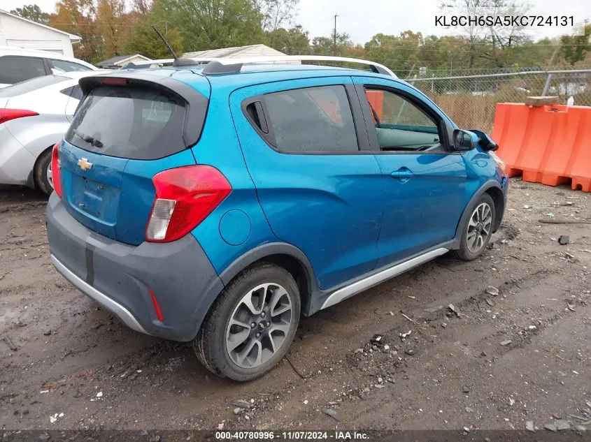 2019 Chevrolet Spark Activ Cvt VIN: KL8CH6SA5KC724131 Lot: 40780996