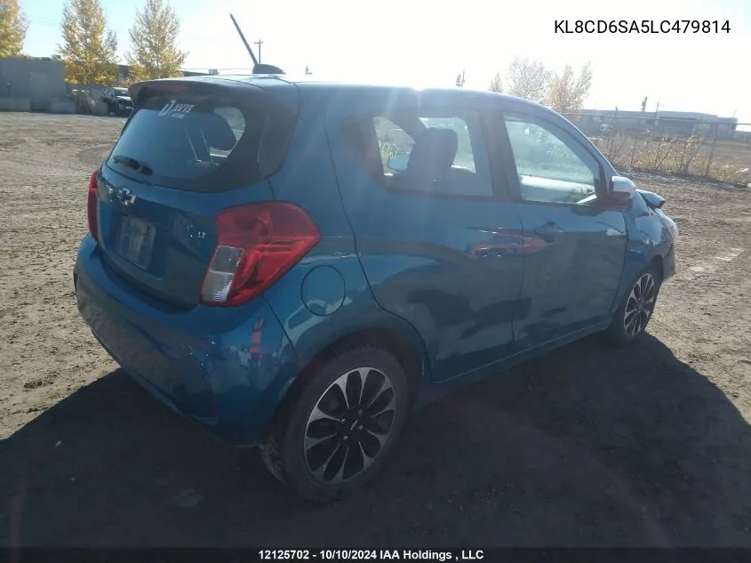 2020 Chevrolet Spark VIN: KL8CD6SA5LC479814 Lot: 12125702