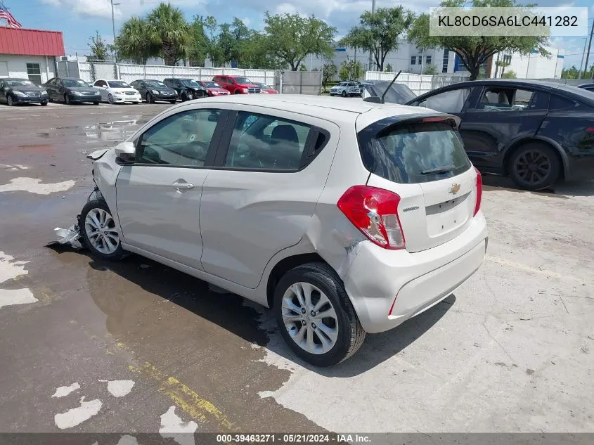 2020 Chevrolet Spark Fwd 1Lt Automatic VIN: KL8CD6SA6LC441282 Lot: 39463271